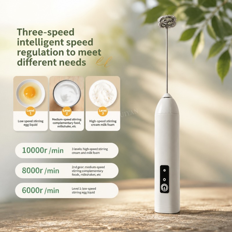 Mousseur à lait électrique por - Electric Milk Frother Handheld avis et prix