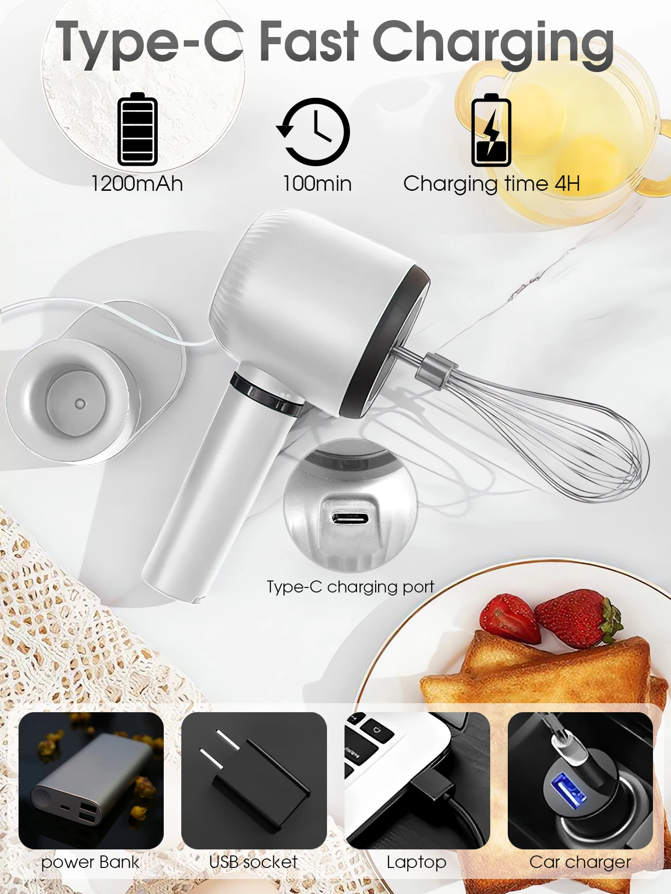 Mélangeur Portable, outils de  - Immersion Hand Blender Set avis et prix