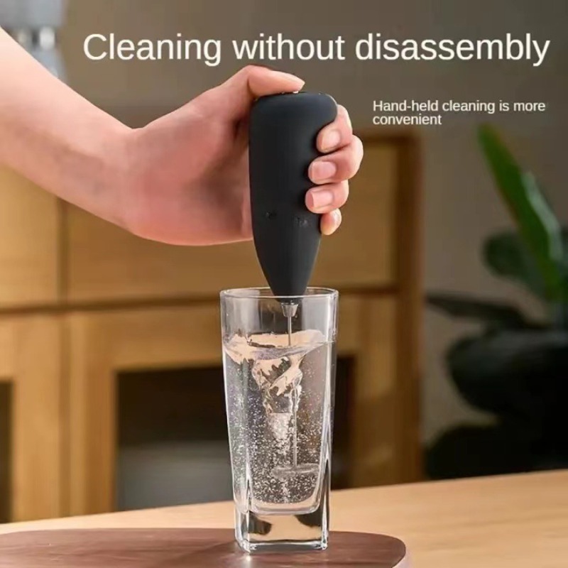 Mini mousseur à lait rechargea - Electric Milk Frother Handheld avis et prix
